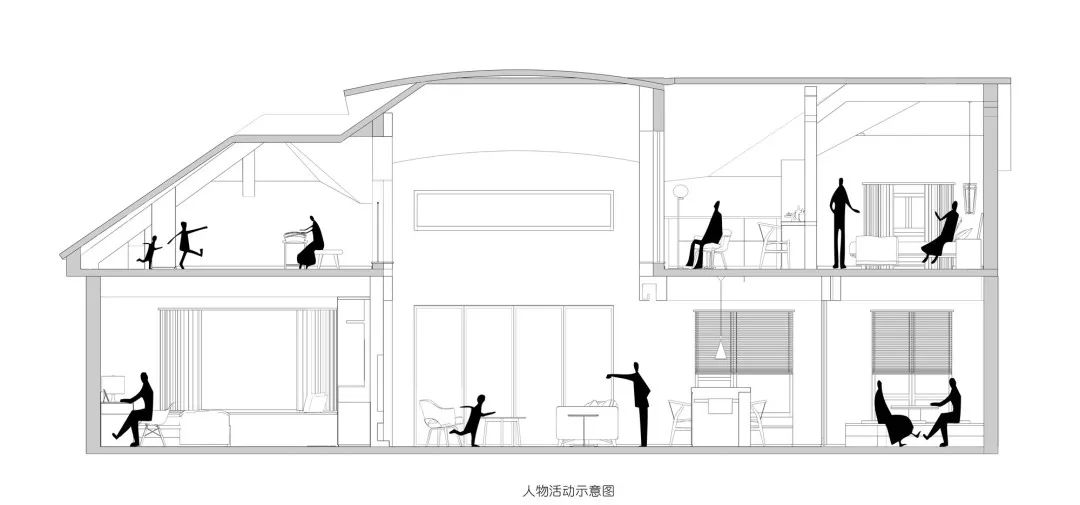 成都 215㎡异形复式空间大改造 | “田”与“原”的完美融合-17