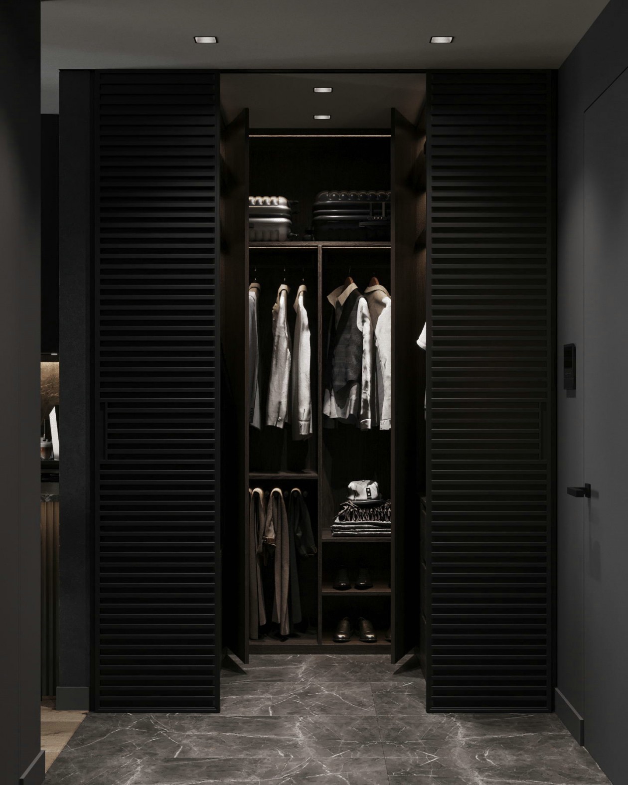 高级黑公寓 丰富极具有质感-33