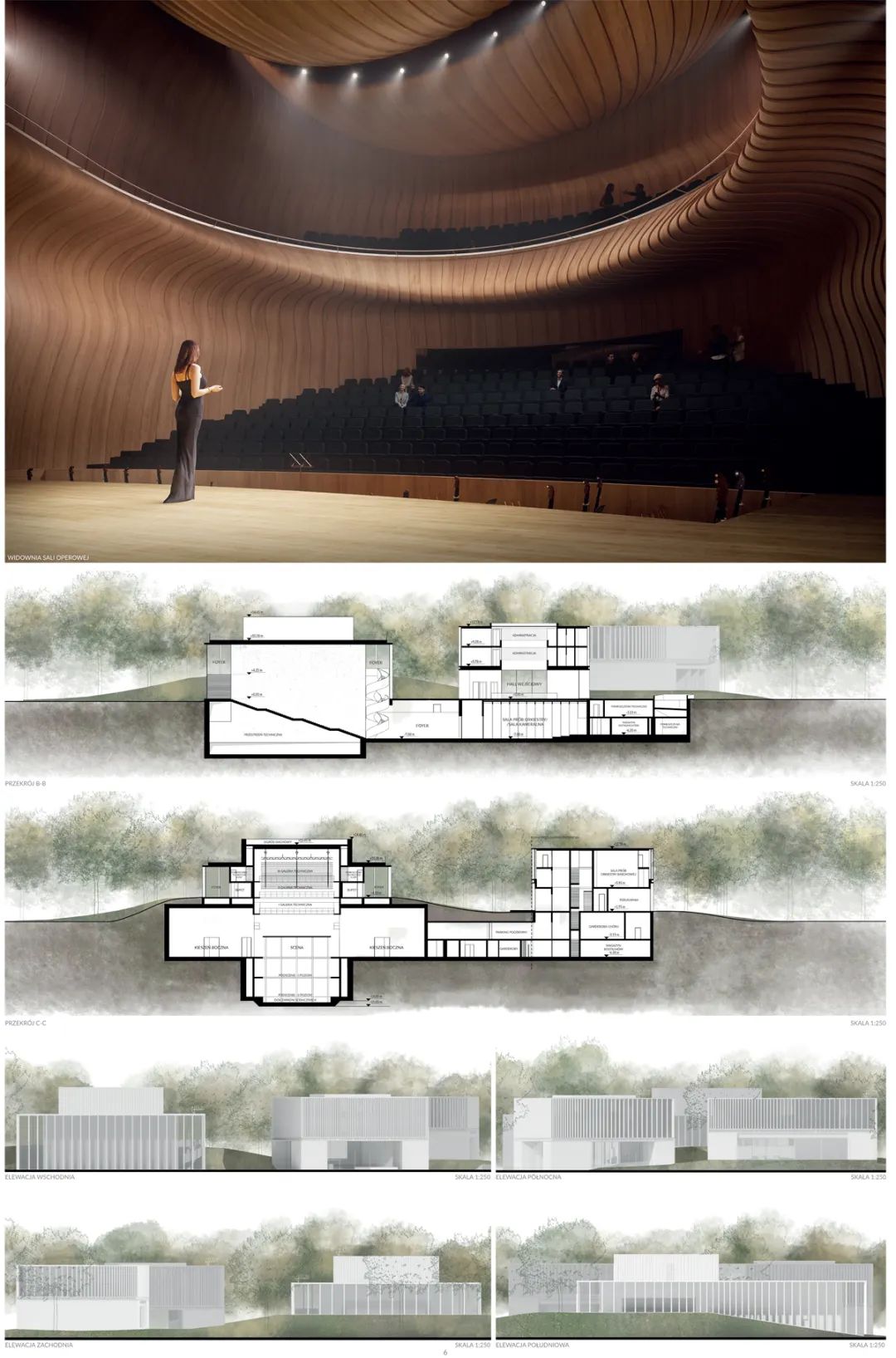 新波兰皇家歌剧院建筑丨波兰华沙丨Stelmach i Partnerzy等众多参赛团队-51