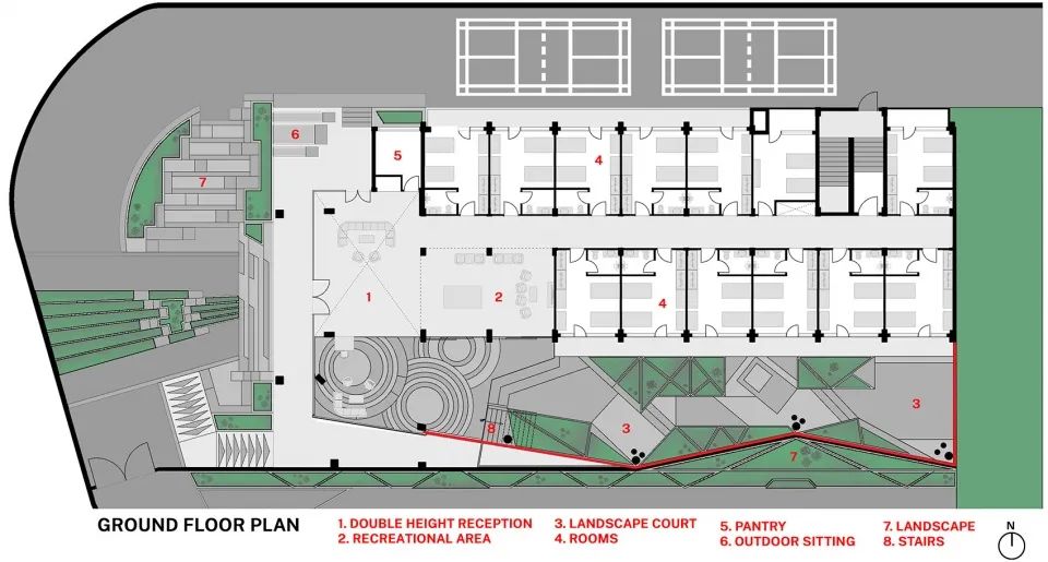 圣安德鲁斯技术与管理学院女生宿舍楼丨印度丨Zero Energy Design Lab-67