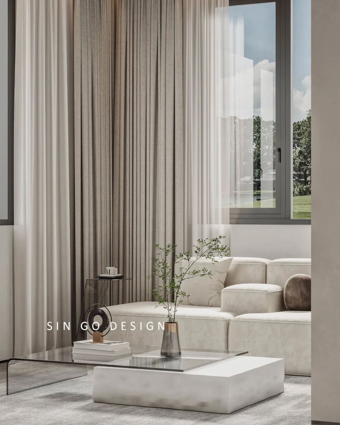 现代简约度假风别墅设计丨中国上海丨星杰国际设计-49