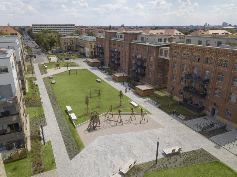 fagus | seelemann Landschaftsarchitekten丨Wohnanlage Heeresbäckerei丨德国-10