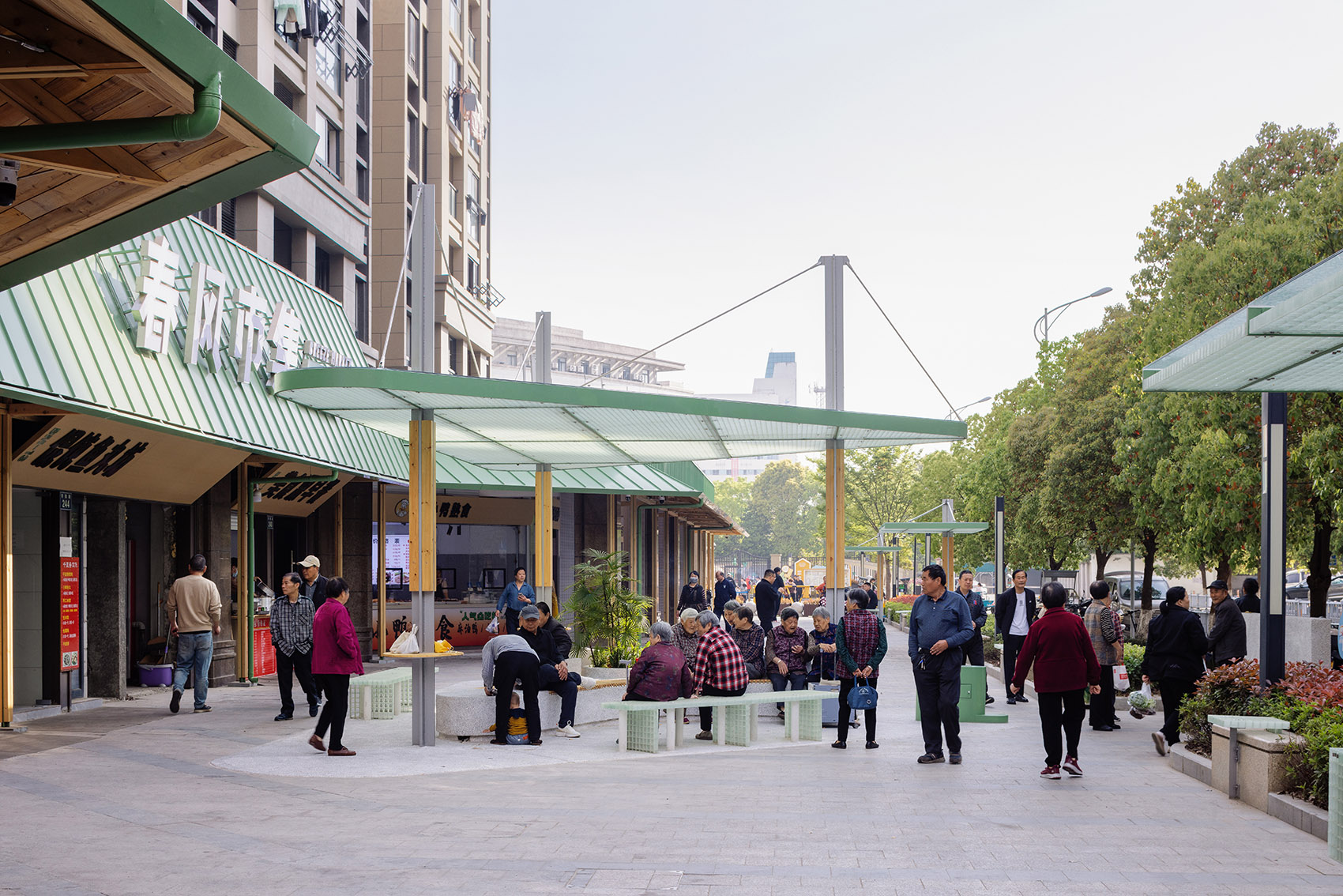 春风市集丨中国宁波丨直距建筑设计-14
