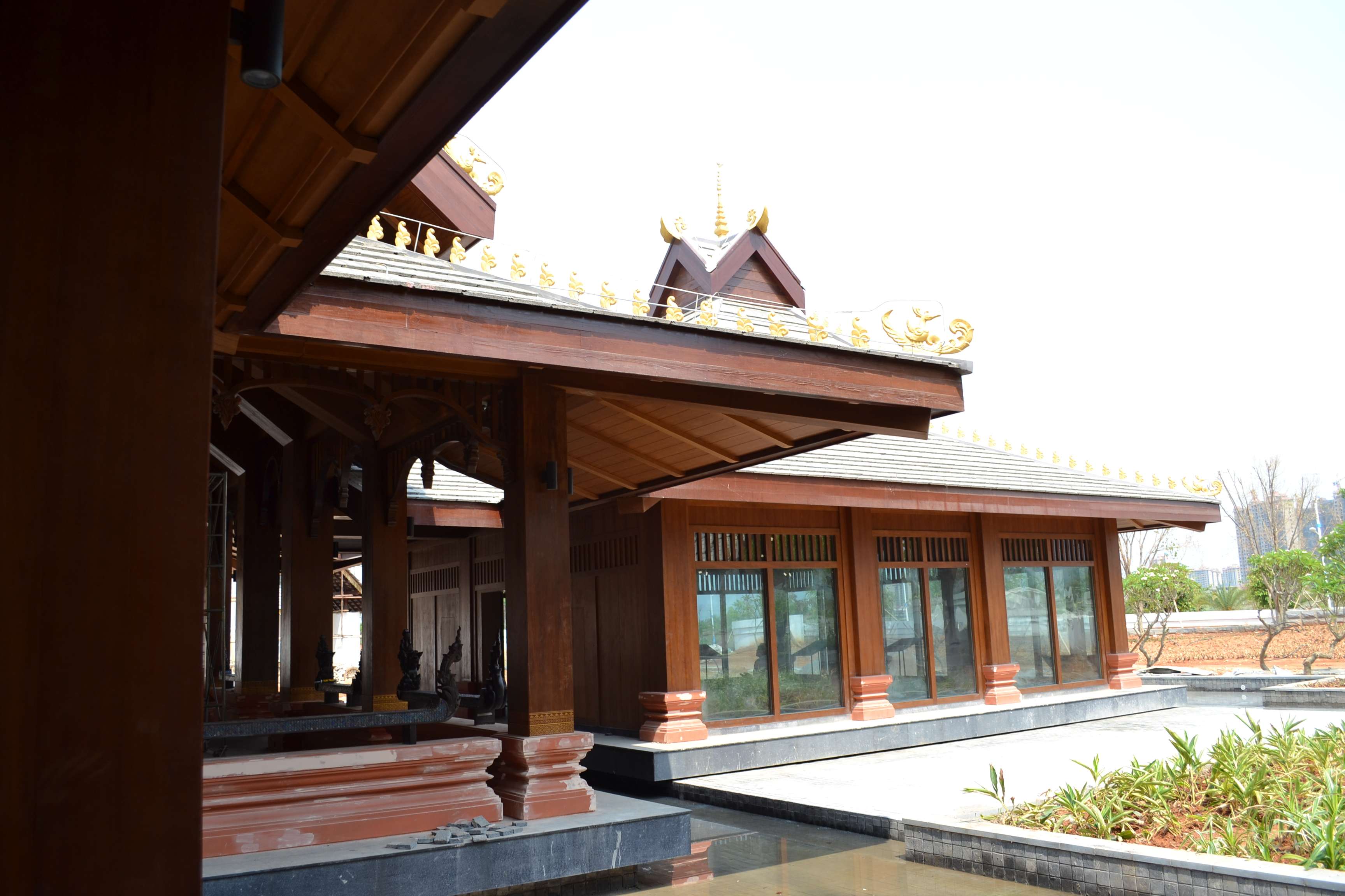 最新整理 西双版纳避寒皇冠假日度假酒店施工图+实景+效果2 61G-5-23