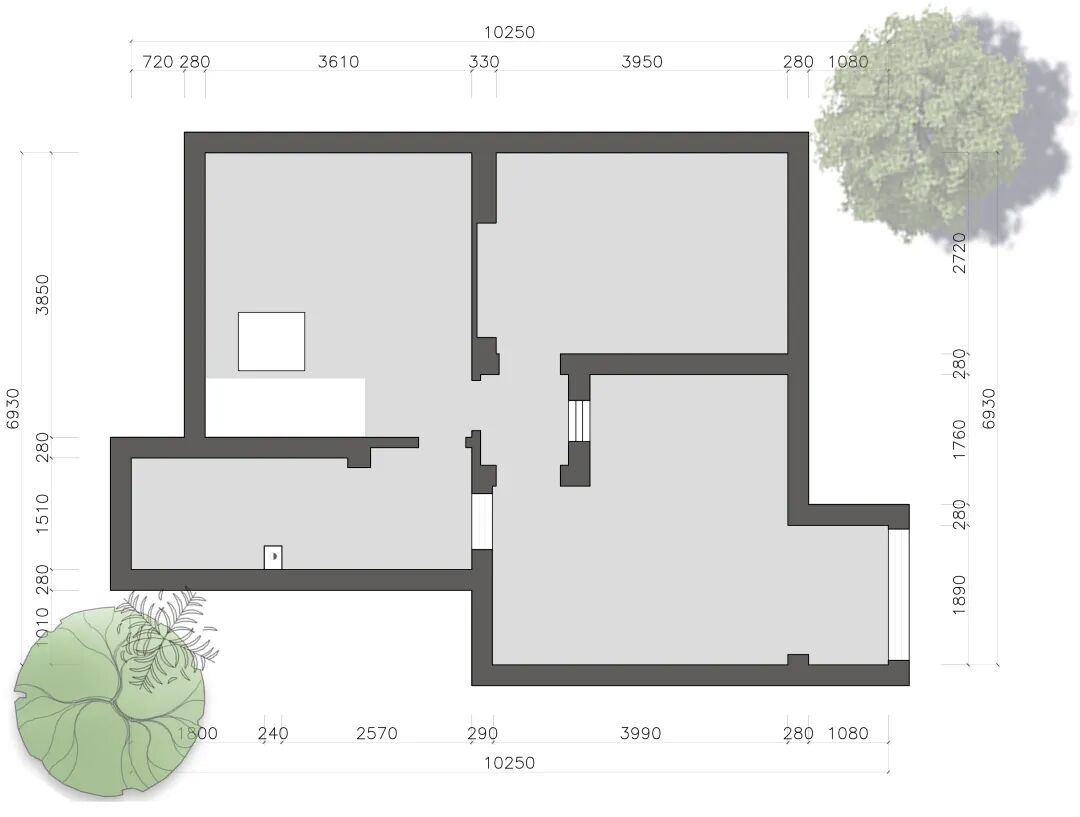 假设概念|《旋境》132㎡中古包斯豪复式，用色彩碰撞高级的艺术-50