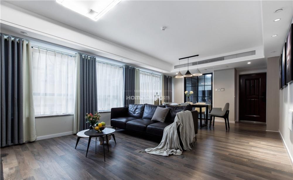 88 平现代简约家居,黑白灰变奏曲-12