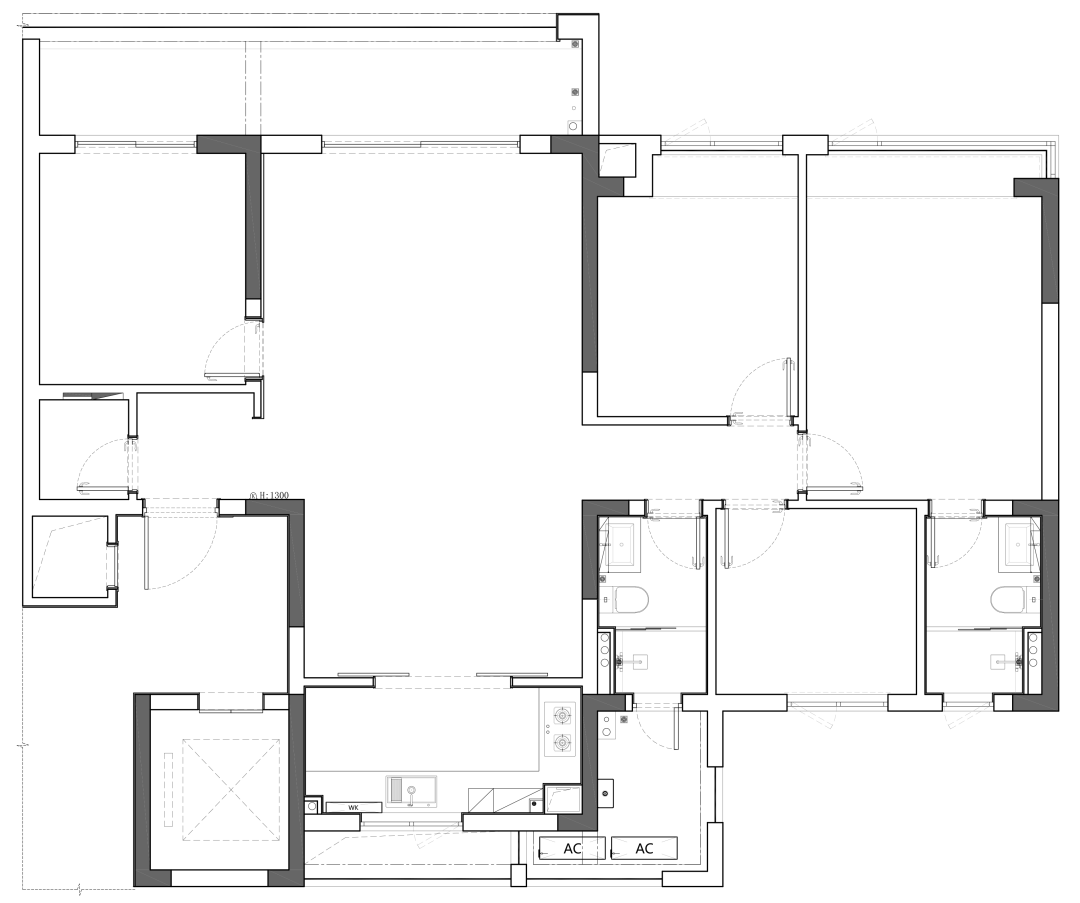 【菲拉设计】精装房改造 · 松弛有度  简而有道丨中国杭州丨菲拉设计（FLY DESIGN）-75