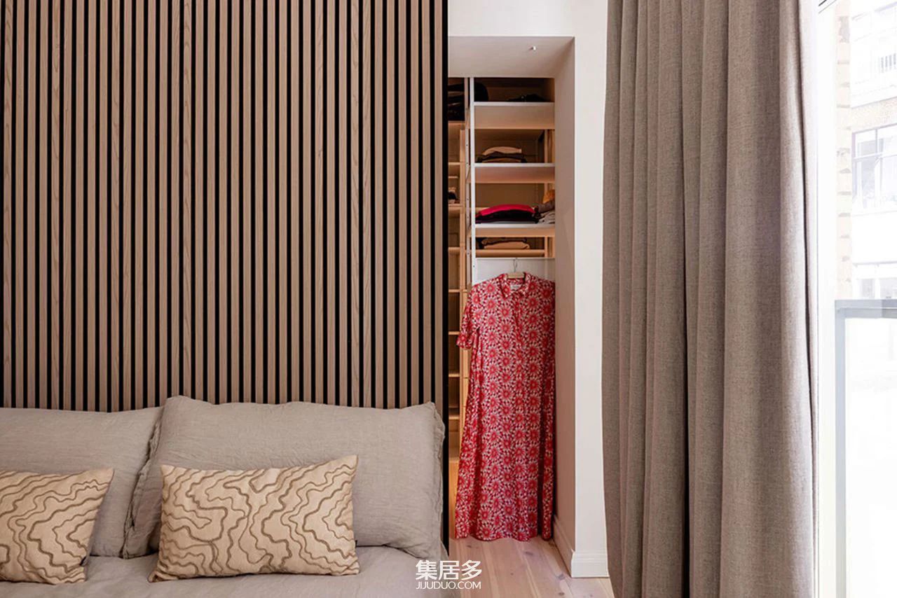 哥德堡 19 世纪建筑玻璃后卧室公寓丨瑞典-15