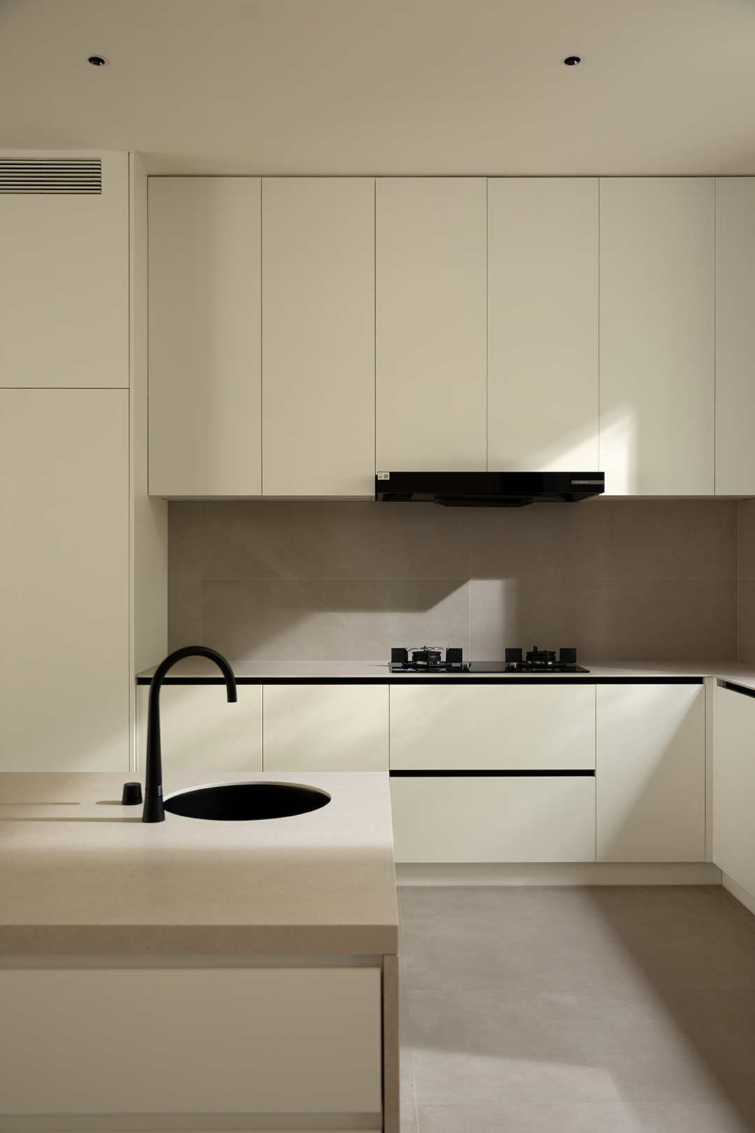 光之瀑布挑空别墅丨中国金华丨涵舍空间设计-38