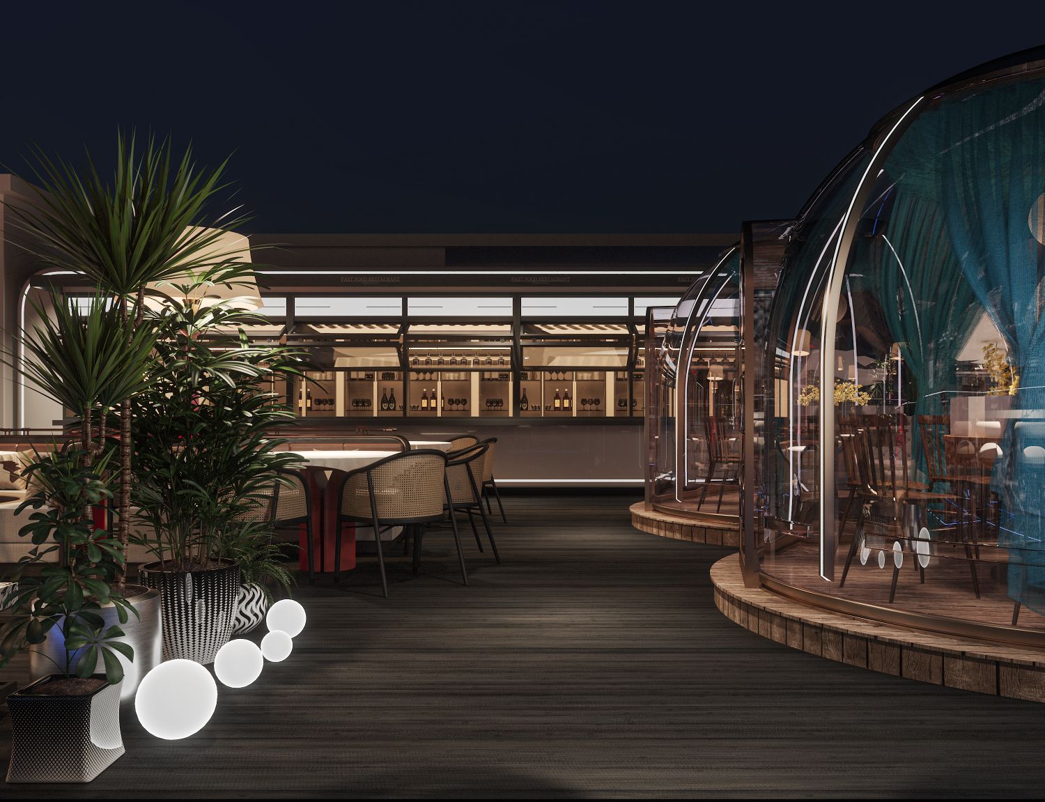 最美露台外滩法式餐厅-9