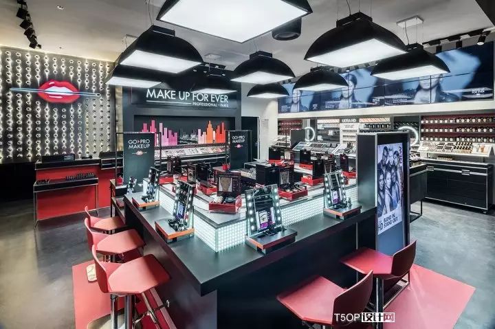 纽约MAKE UP FOR EVER彩妆旗舰店设计-12