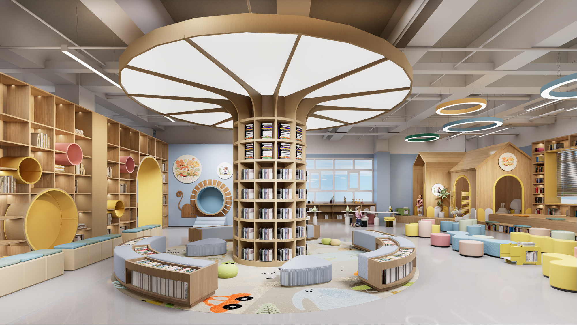 多功能儿童阅览室-5