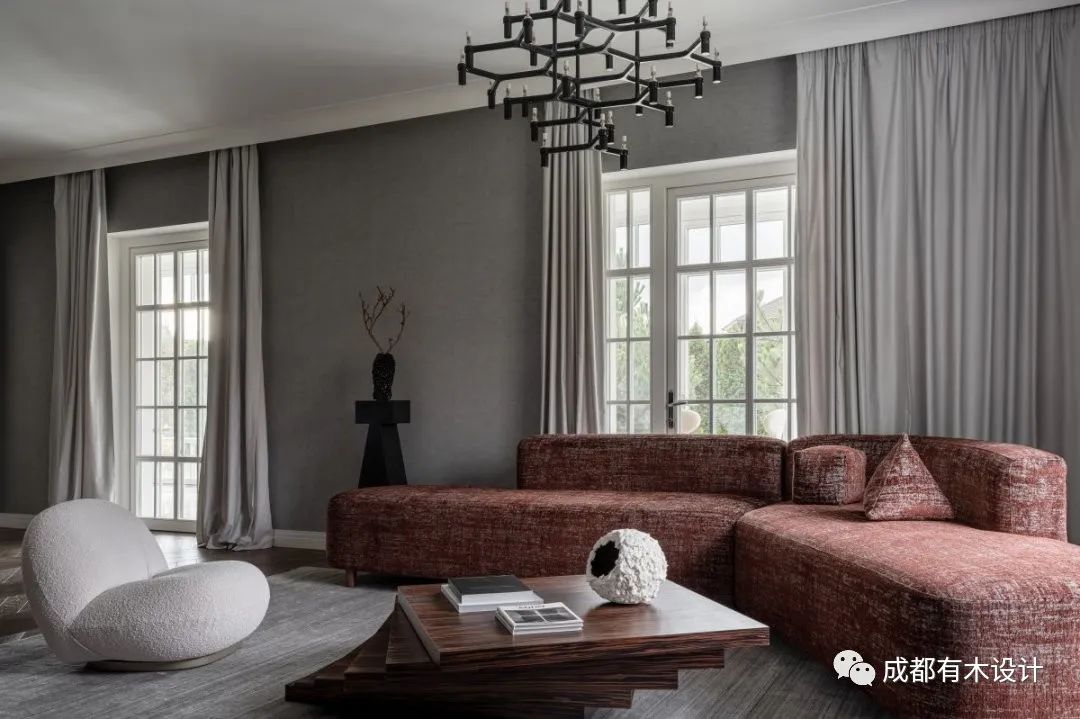 经典现代轻奢别墅设计丨YOU MU DESIGN-27