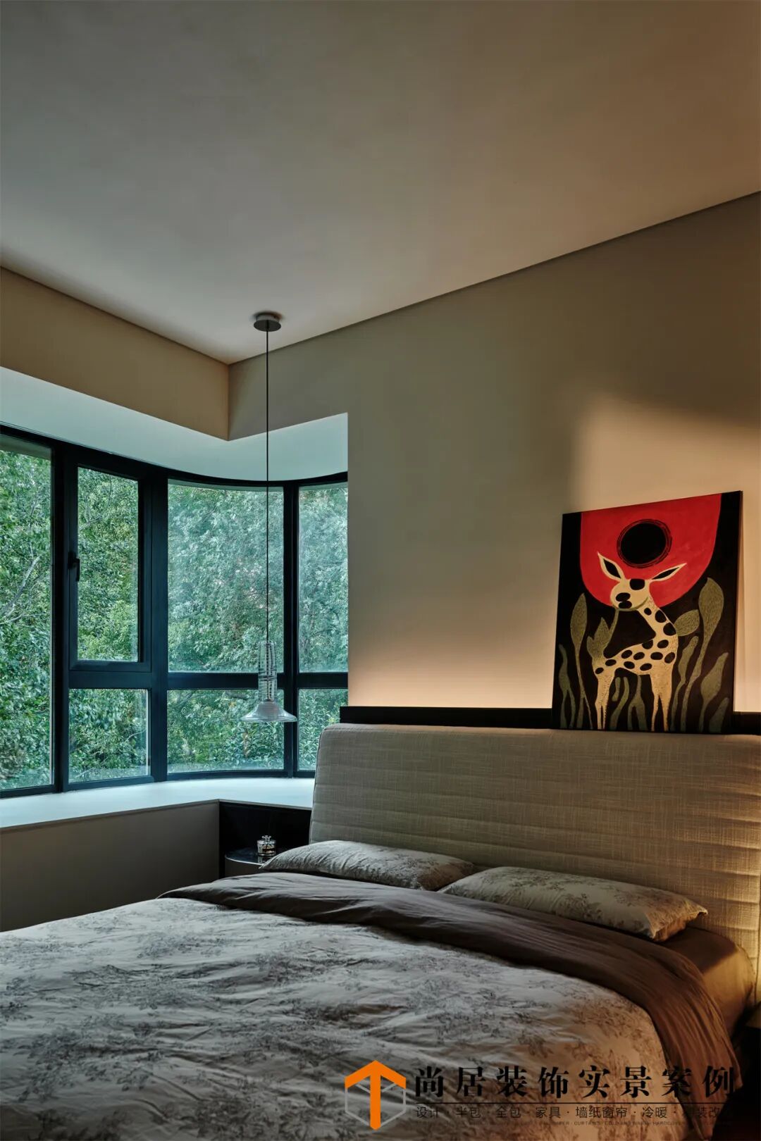 尚居实景案例丨60w打造出的140平暗调空间丨中国南京丨尚居装饰-52