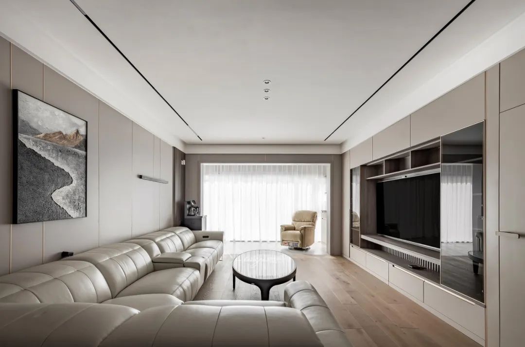 143㎡现代简约风住宅设计丨龙杰,杨闵涵-22