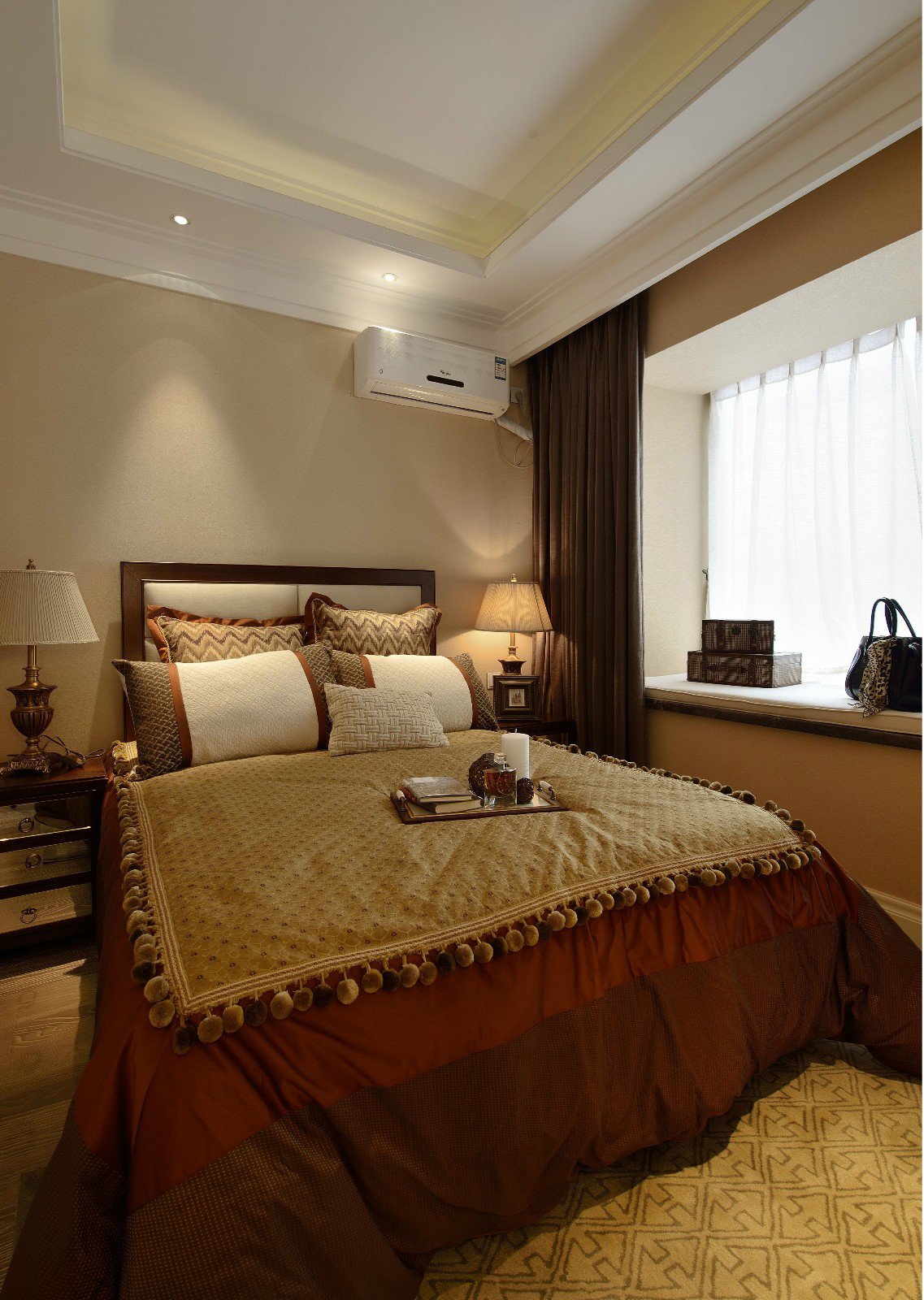 一度空间丨正荣御品美式样板房-6