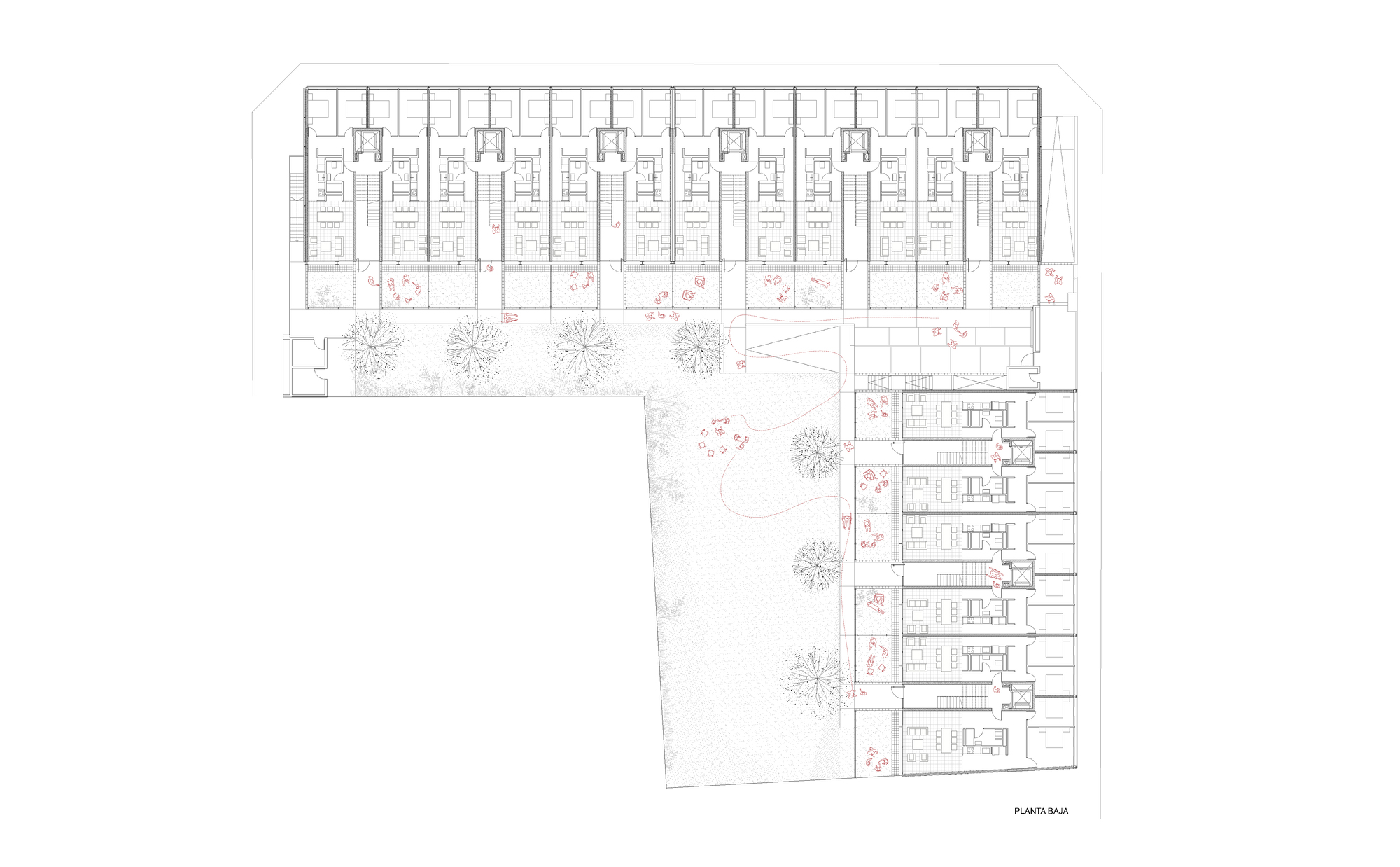 54 套社会住房丨西班牙-20