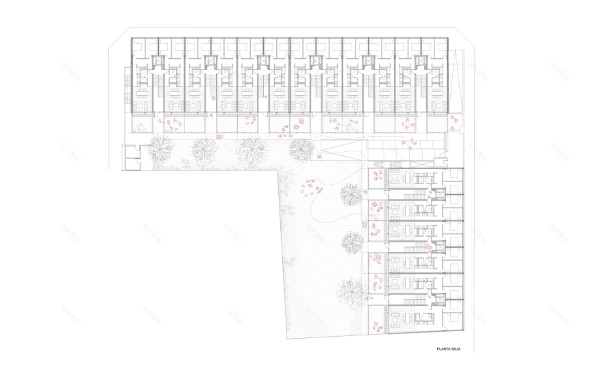54 套社会住房丨西班牙-20
