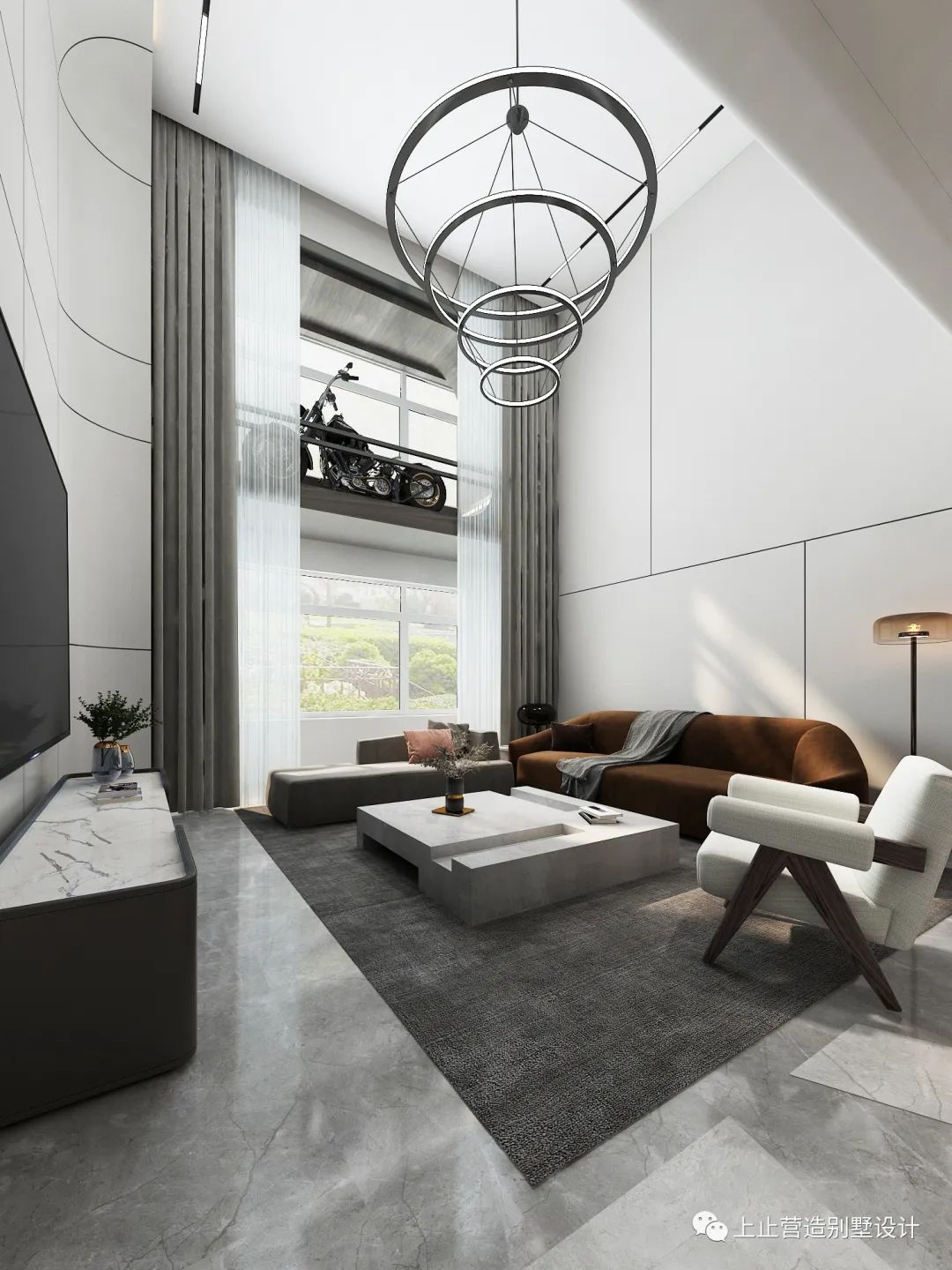 光影交叠下的现代理性美·敦化项目丨上止YL空间设计-20