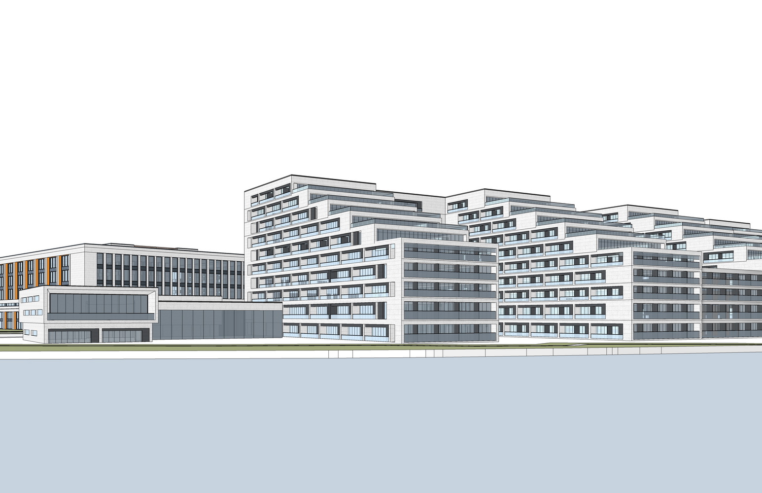 中兴小微创业园SU模型-3