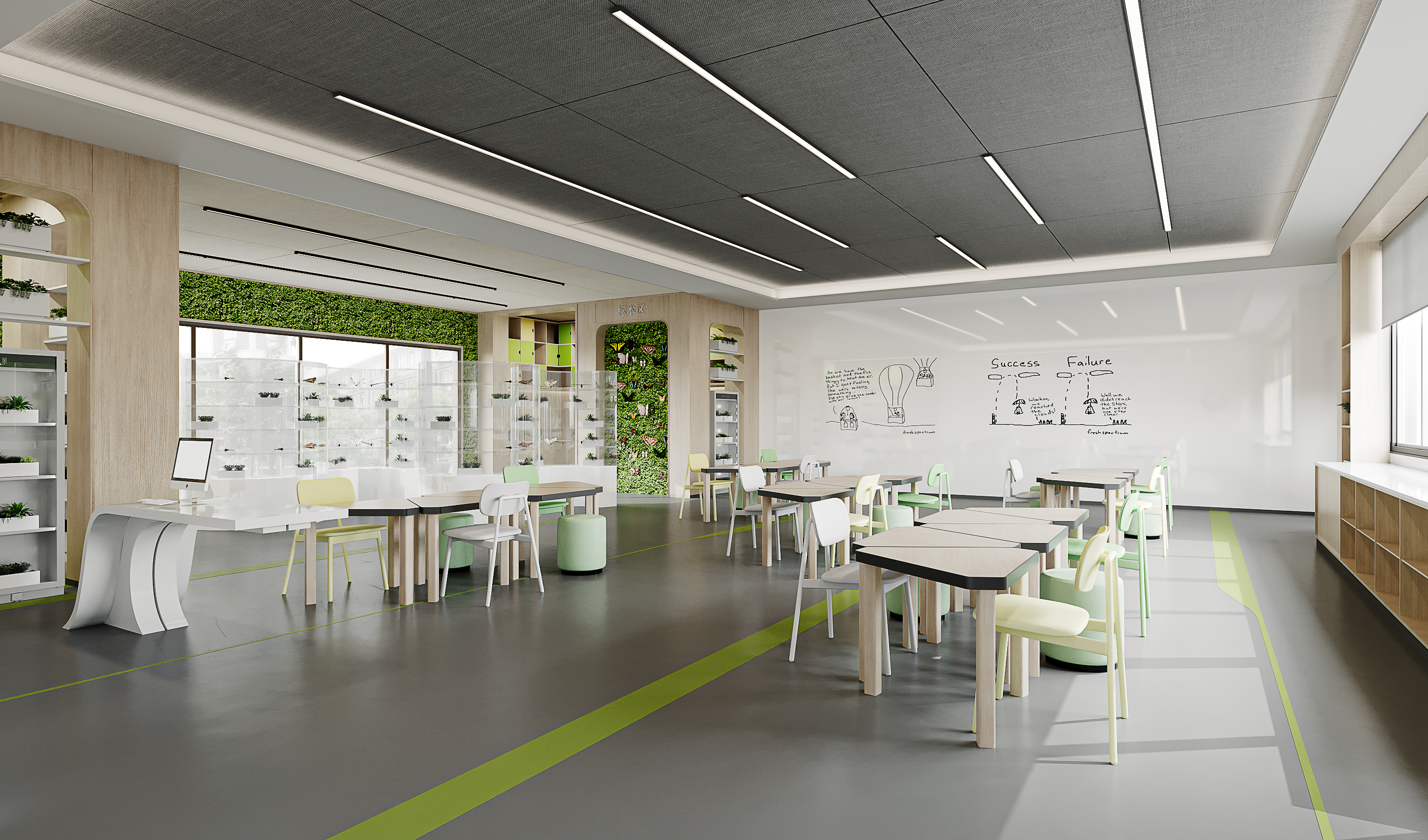 顺德幼儿园室内设计-4