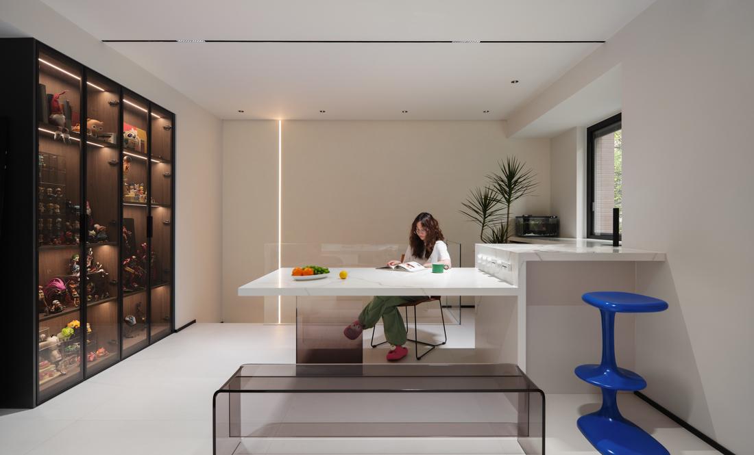 90后e人的地下复式住宅设计丨中国上海-4