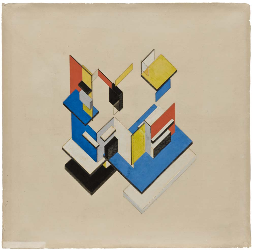 风格派运动（De Stijl）丨荷兰丨皮特·蒙德里安,特奥·凡·杜斯伯格等-55