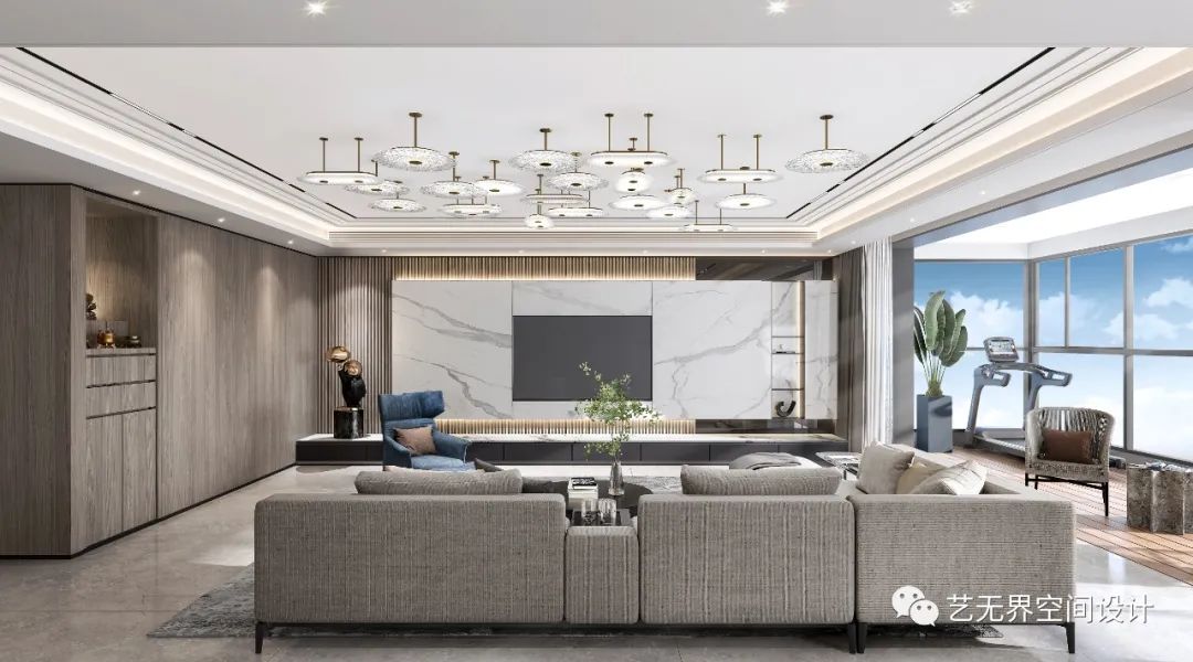 深圳纯水岸现代大平层丨中国深圳丨艺无界&壹貮创意-22