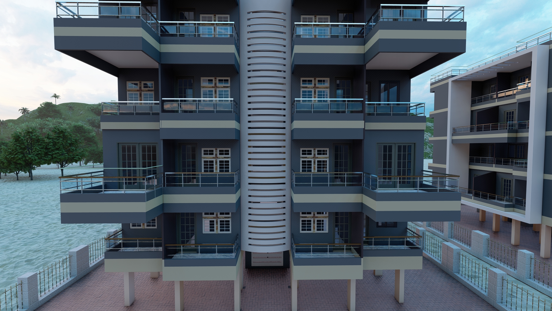 Revit Design House Exterior-2