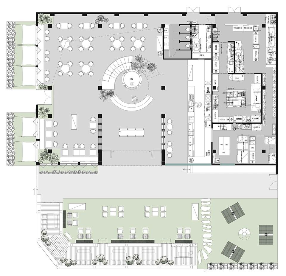 LEBAN蕽场餐厅丨中国西安丨陕西木石装饰设计工程有限公司-129