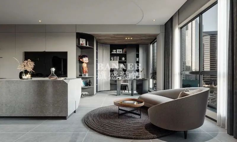 张骞打造现代简约【曲池东岸】空间，人性化设计展现生活品质-28