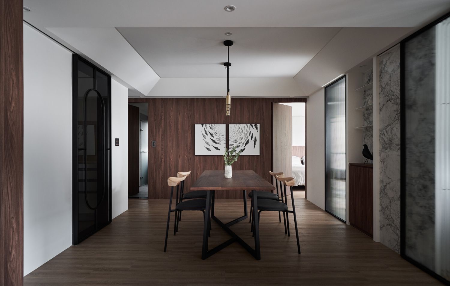 自然纯粹+线型美感，演绎现代美宅-4