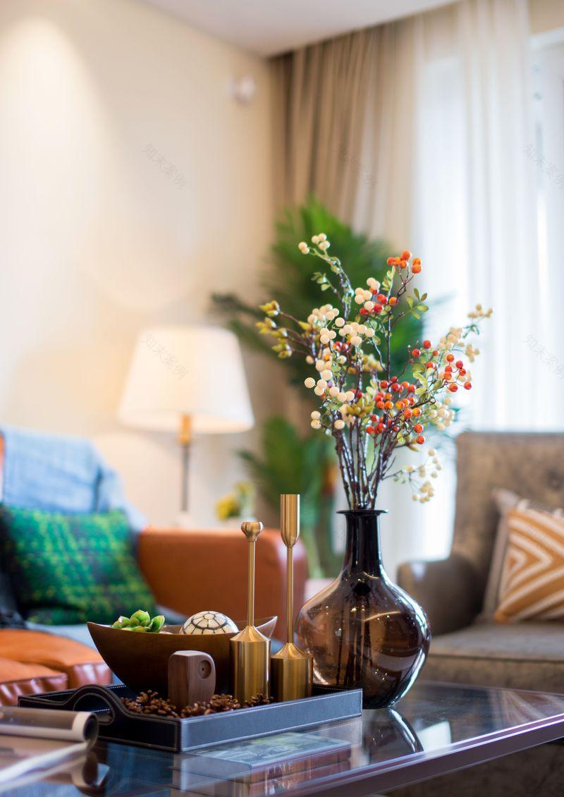 上海老城里B1户型107㎡北欧风软装设计·柔软时光-19