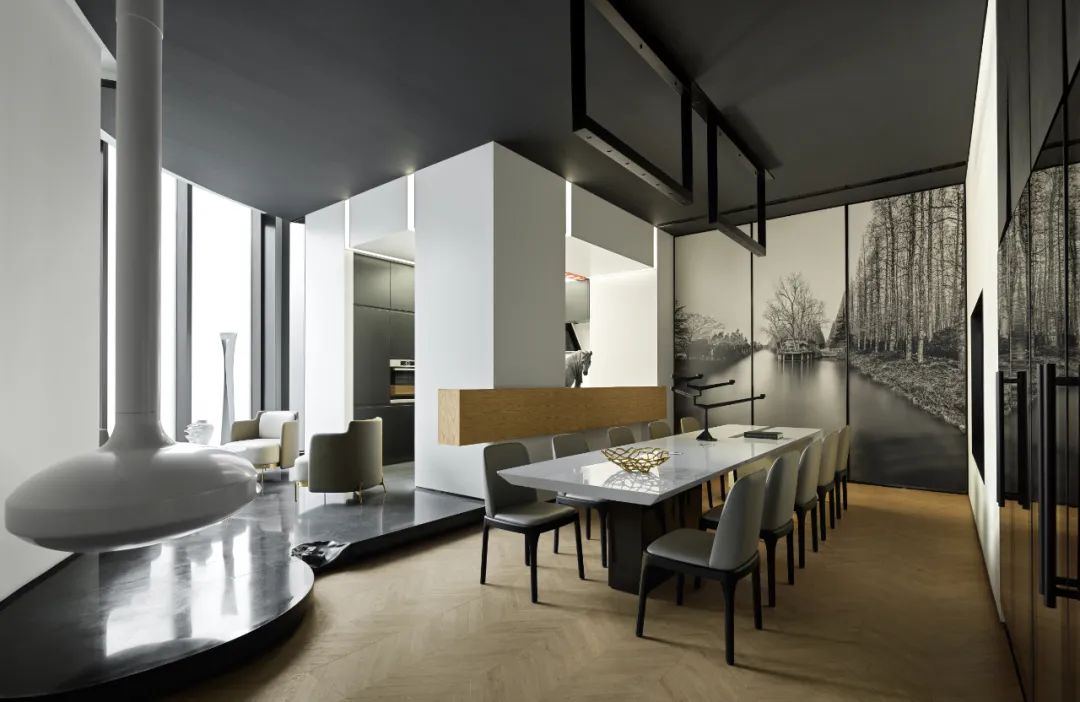 镜观映像私人会所丨中国上海丨大观·自成国际空间设计-53