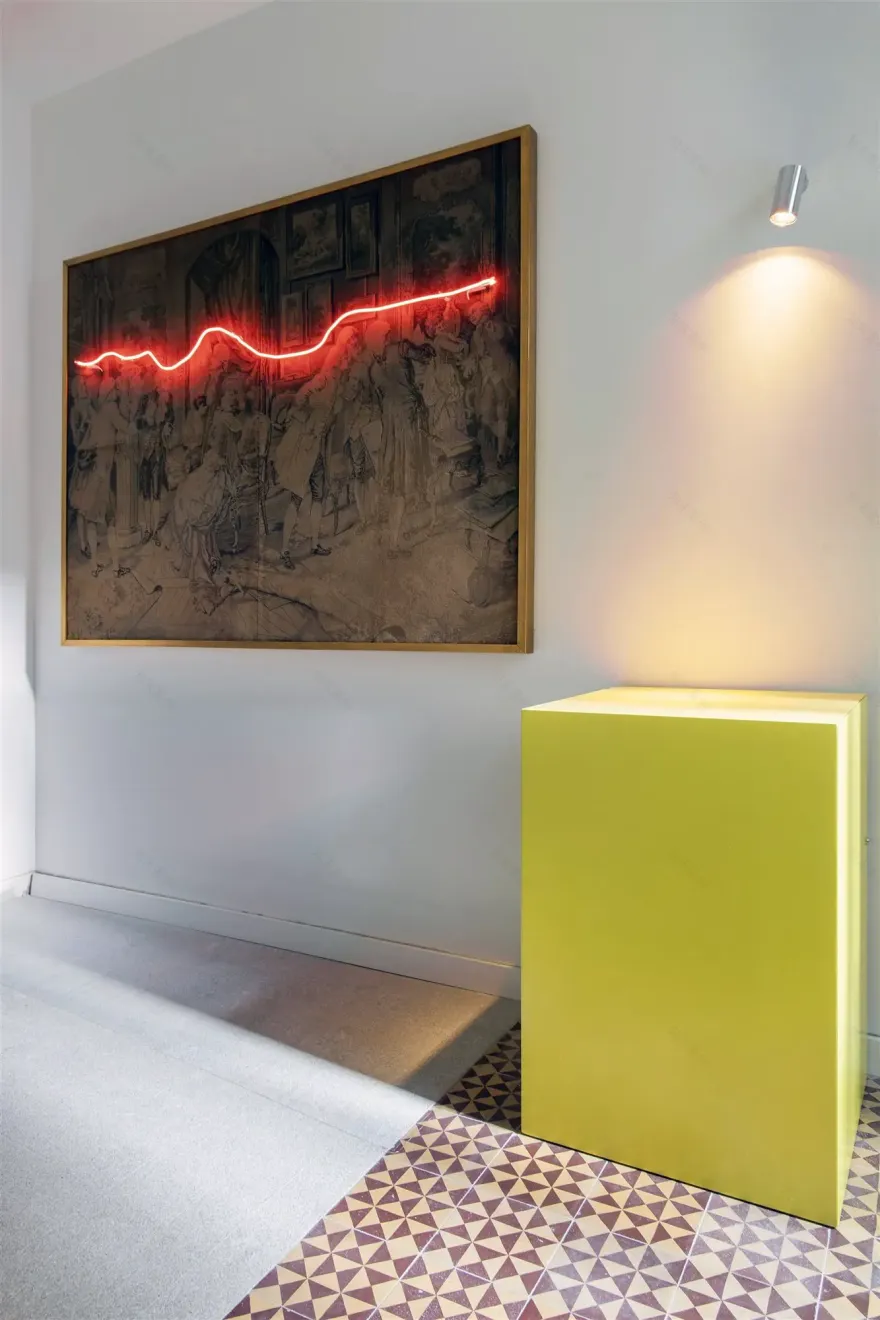 马德里色彩斑斓的古宅改造 | 历史与现代的完美融合-4