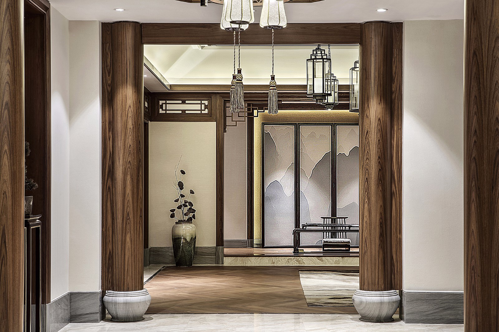 汕头龙光御海天禧大独栋V1别墅样板房  创域设计-0