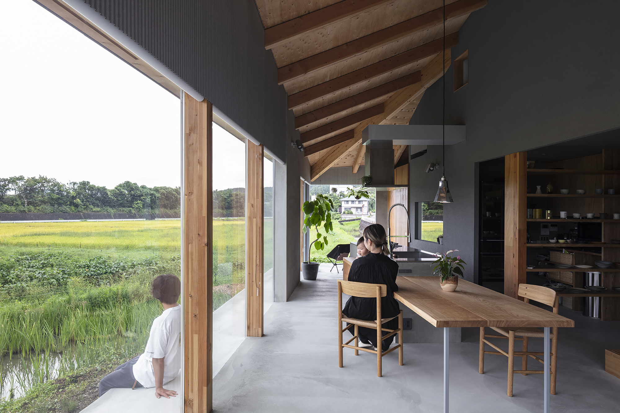 榛原町的地板和屋顶丨日本丨SAI Architectural Design Office-12