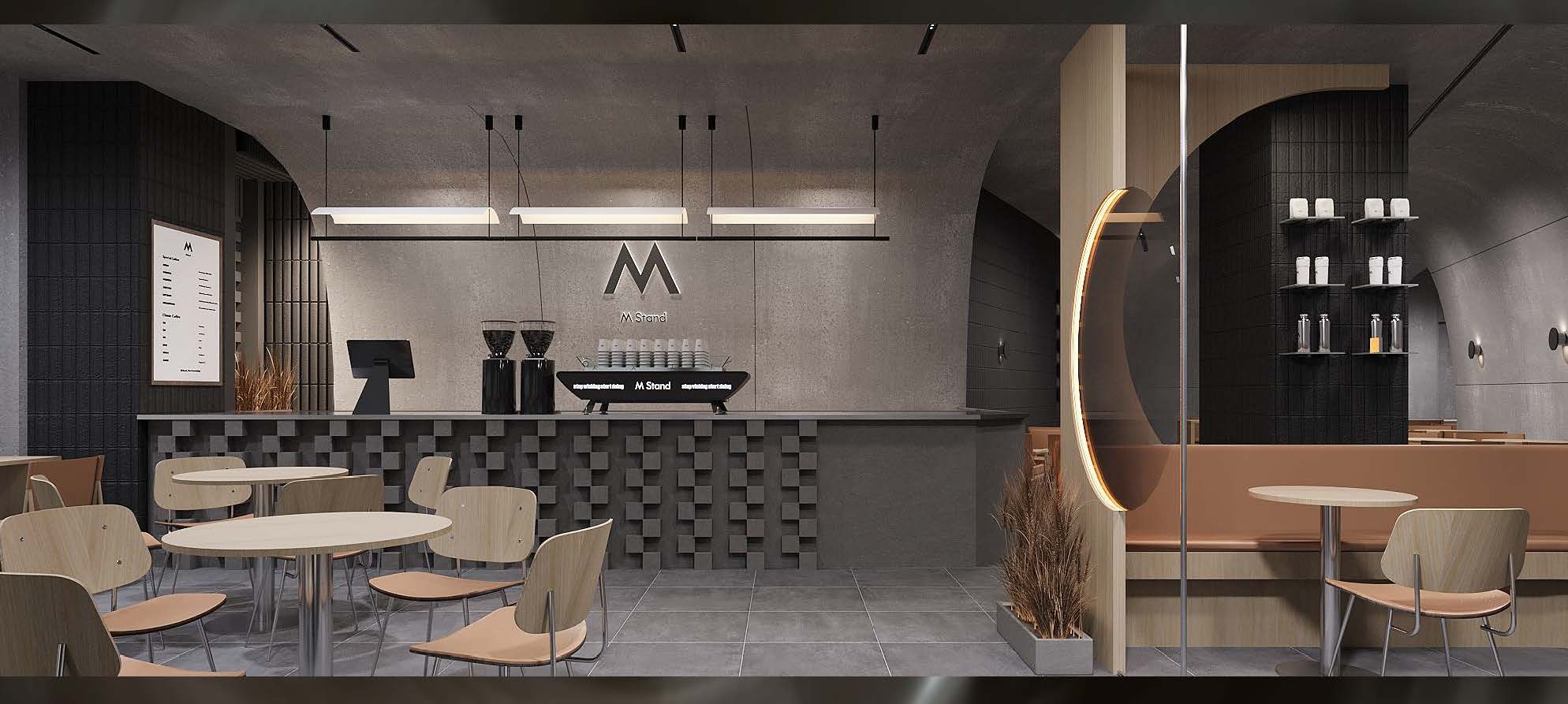 天津的M stand（咖啡品牌）

注：M Stand是一个咖啡连锁品牌，这里结合语境推测是表达该品牌在天津（的相关情况），如果有更具体的背景信息，翻译会更精准 丨中国天津-4