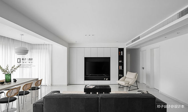 50万元三居150平米装修案例-16