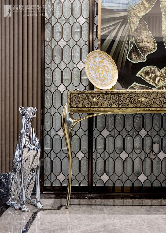 意式新奢华蓝白空间丨高度国际装饰设计集团武汉公司-25