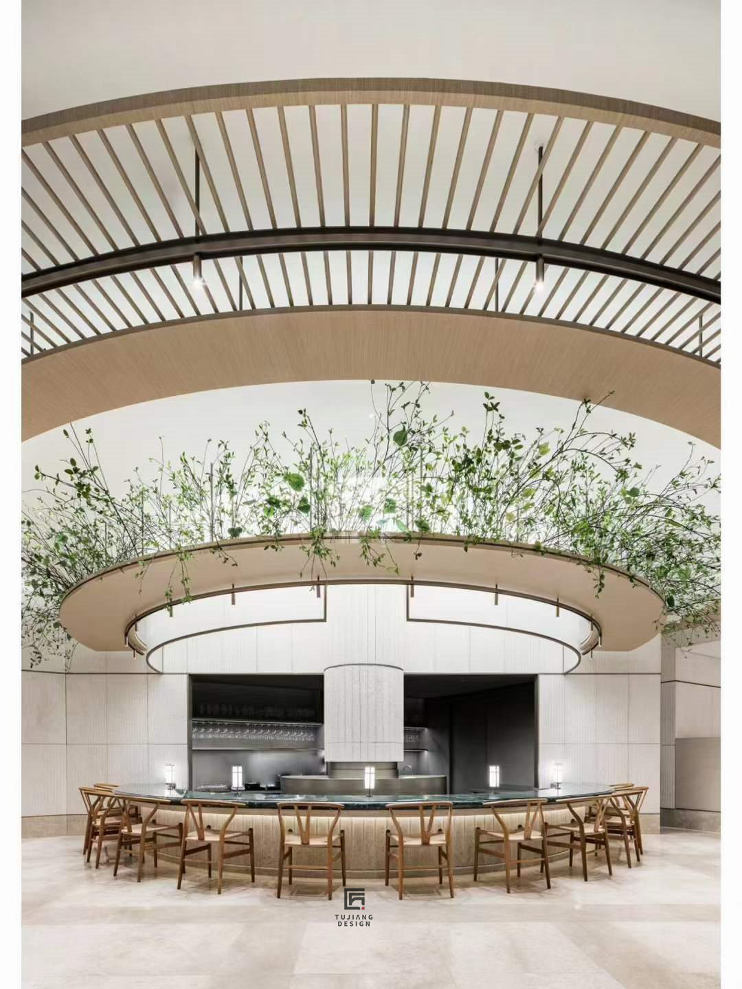 工装红酒品鉴馆设计案例丨岁月如歌共品甘醇佳酿-4