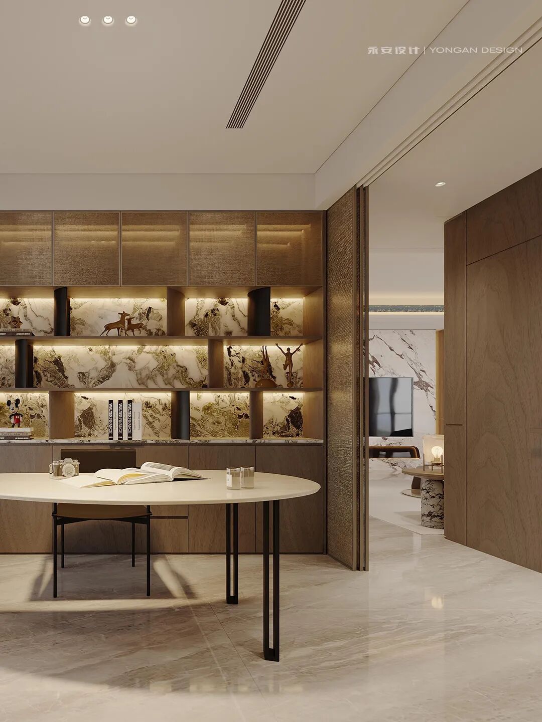 永安新作丨深铁懿府240㎡【山林意象·悠然雅居】-97