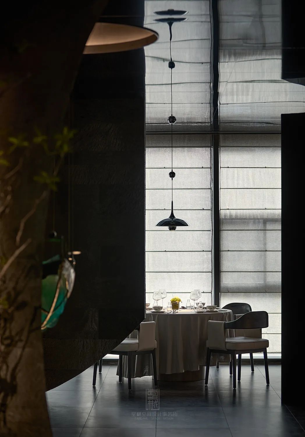张公馆·海鲜和牛火锅铁板烧丨中国郑州丨堂樾空间设计事务所-23