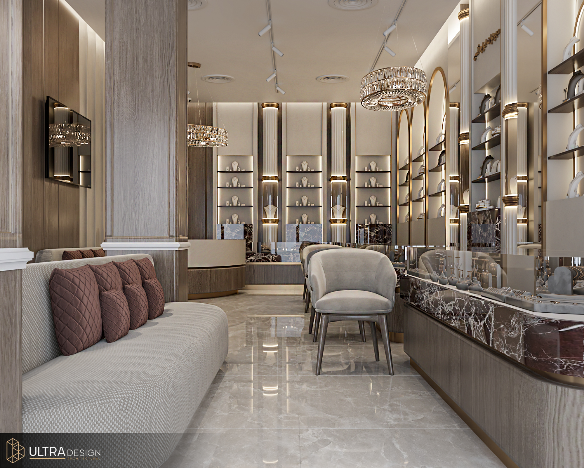 Jewelry shop interior design-0