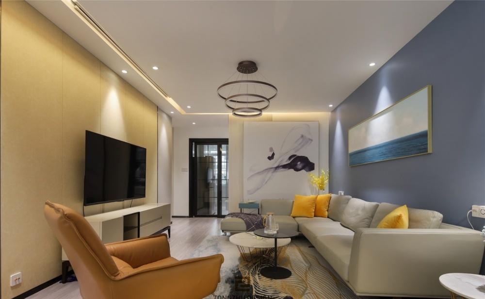 同筑设计丨静谧温馨的居家空间-11