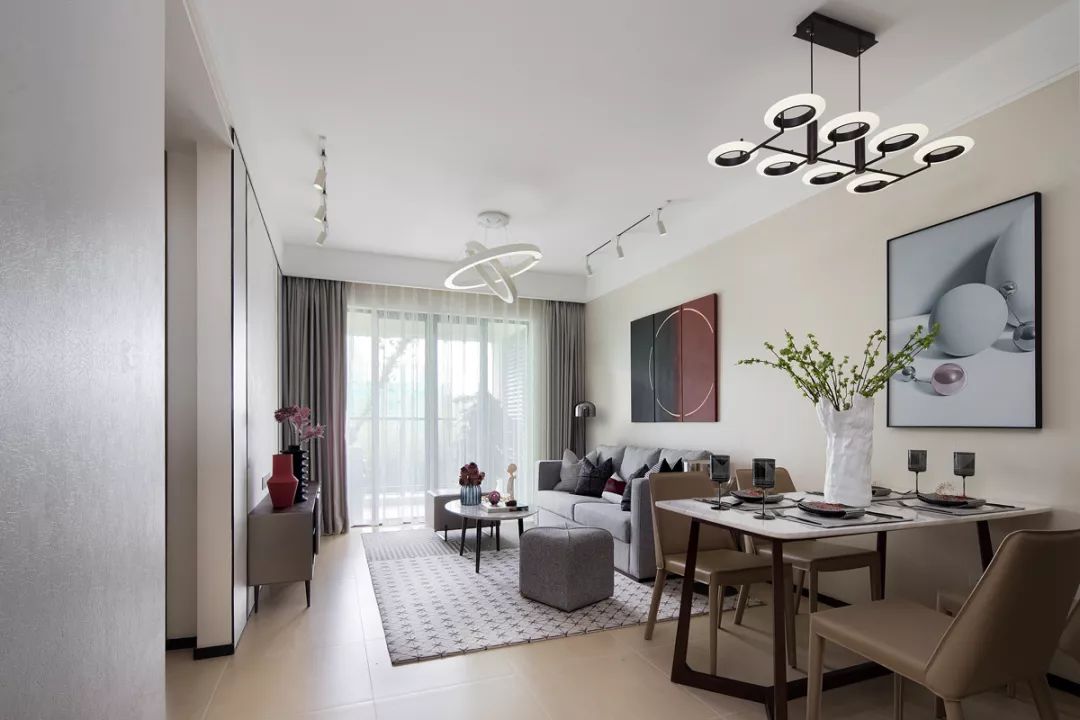 融创海南太禾小镇样板房 | 红与黑的低调高雅-24