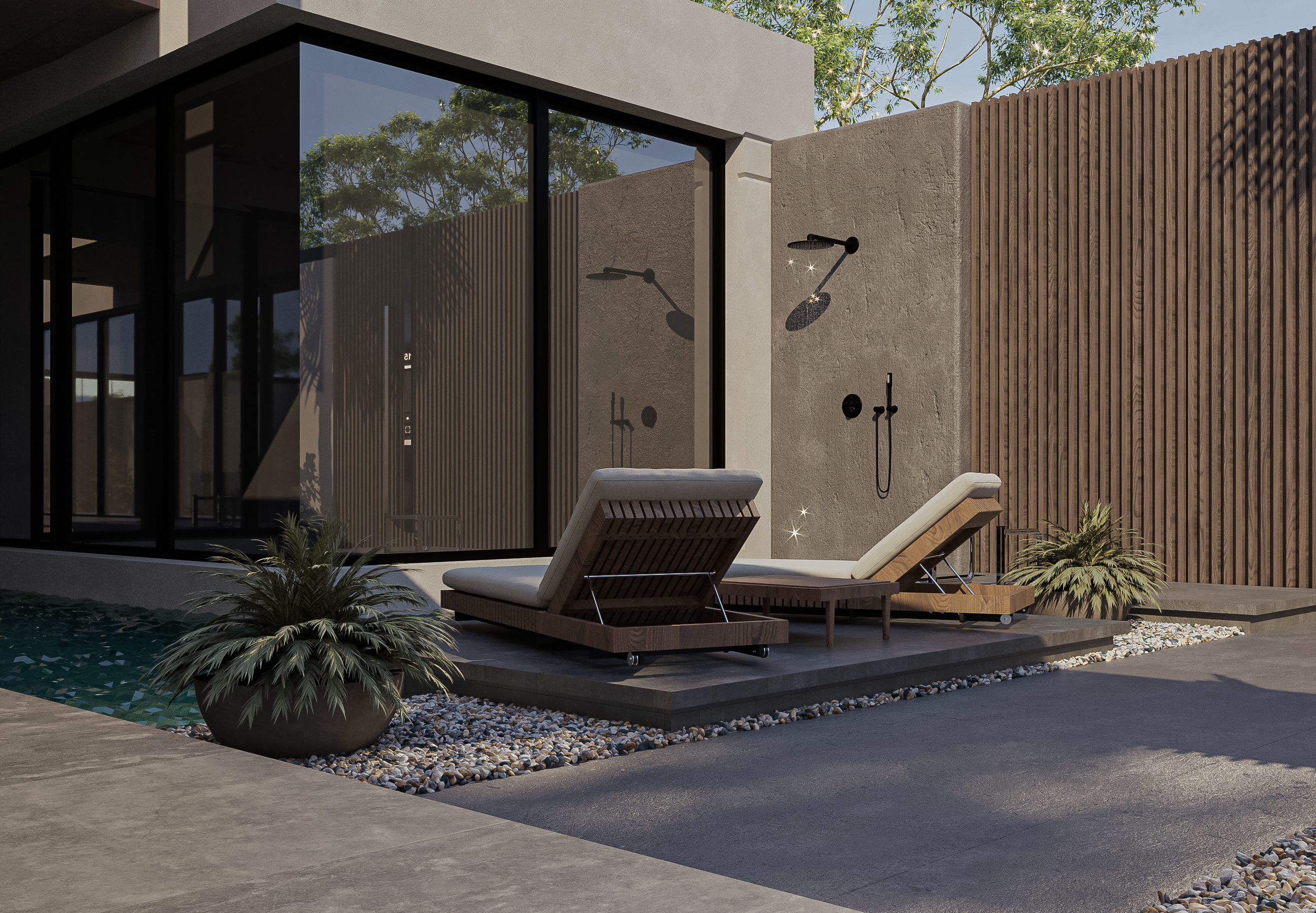 外部私人别墅和木屋丨Moataz Abd El Hamed-26