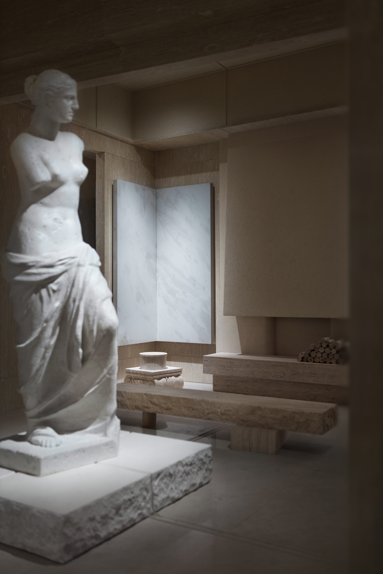 美石美客大理石展厅丨津设计CITÉ-35