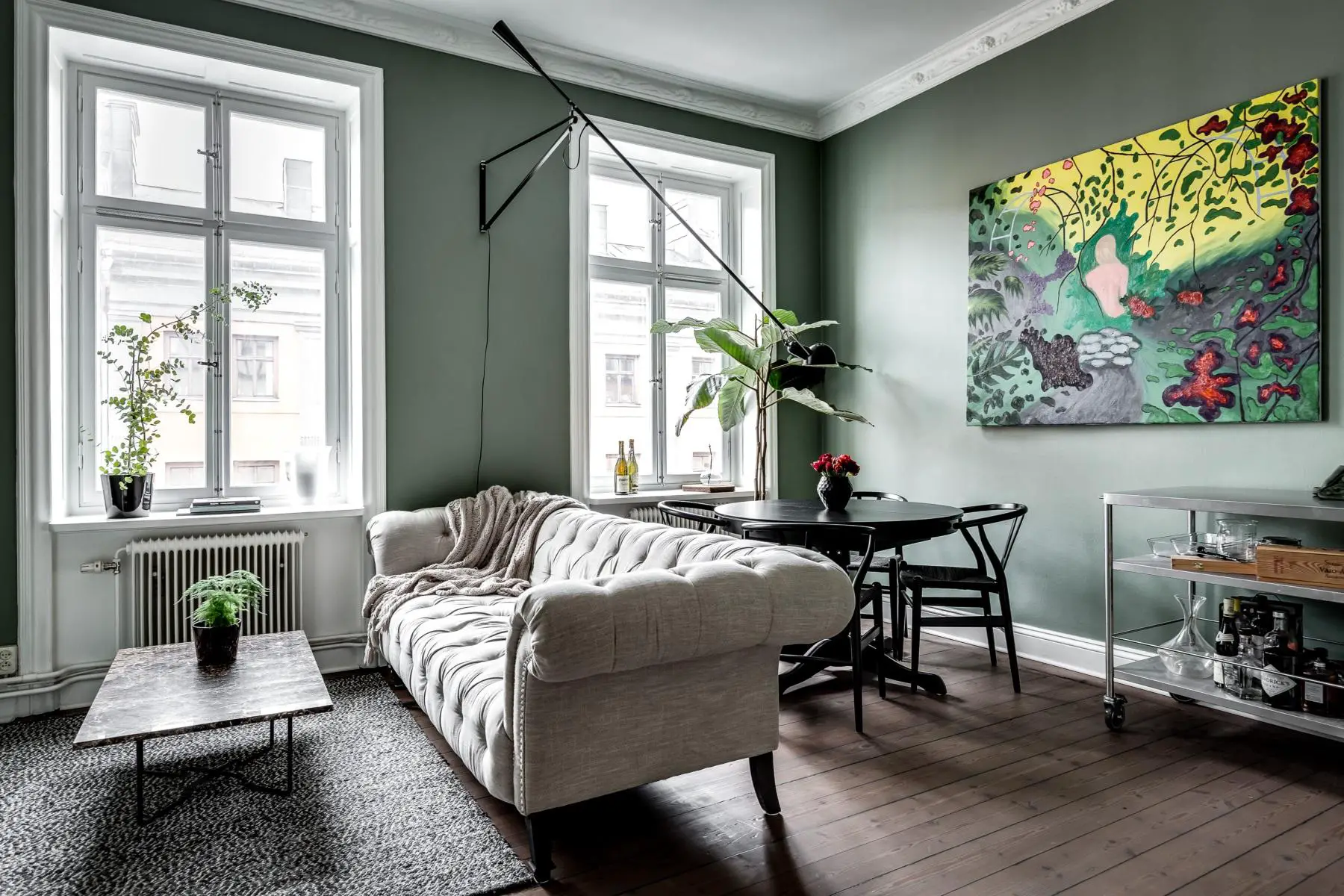 绿意盎然的水墨空间-4