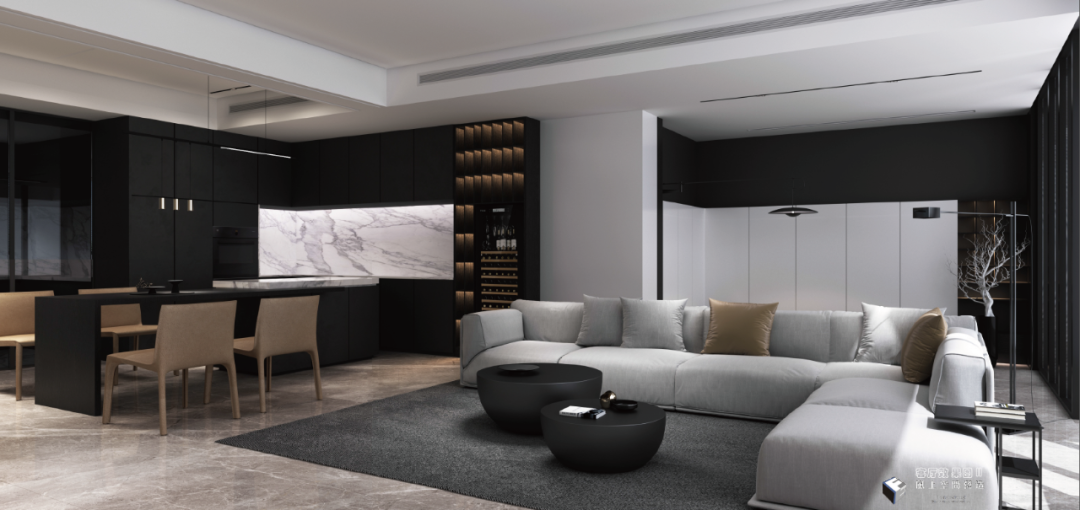 |AXD空间艺术|王峰X私宅：生活的本质是浮华后的云淡风清-15